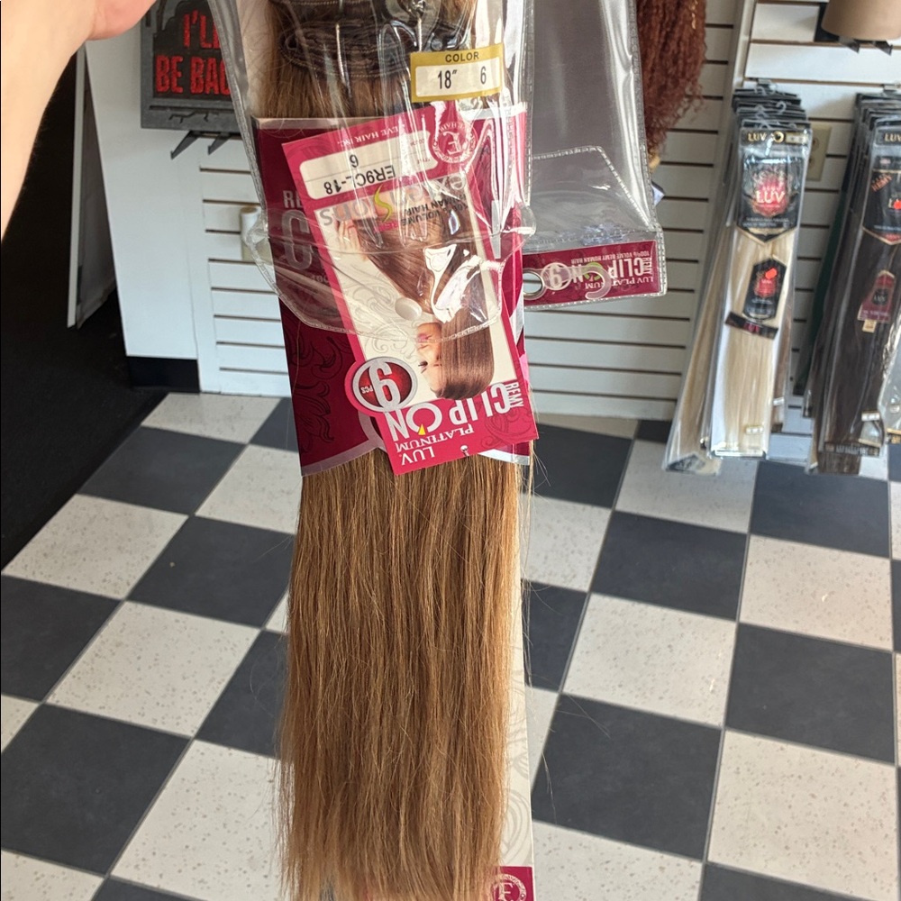 Eve Chestnut Hair Extensions